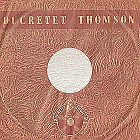 Ducretet-Thomson, 10" (Ducretet-Thomson, 25 cm) (mgj)