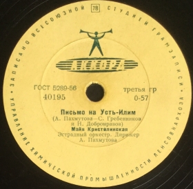 Letter on Ust-Ilim (Письмо на Усть-Илим), song (Andy60) Letter on Ust-Ilim (Письмо на Усть-Илим), song (Andy60)