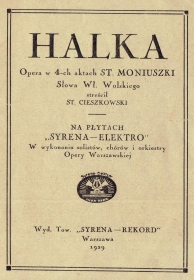 Opera "Halka" Stanislav Moniuszko (Opera "Halka" Stanisław Moniuszko) (Opera Halka) (Jurek)