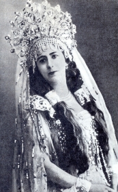 Antonina Vasilyevna Nezhdanova - Volkhova, opera "Sadko", music. ON. Rimsky-Korsakov. The photo. (    - ,  "", . .. -. .) (Belyaev)