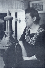 Maria Petrovna Maksakova. 1940s. The photo. (  . 1940- . .) (Belyaev)
