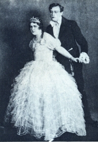 N.K. Pechkovsky and L.Ya. Lipkovskaya. "Traviata". The photo. (..   .. . "". .) (Belyaev)