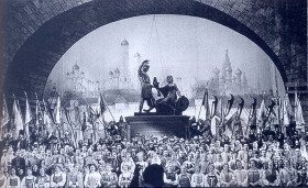 "Ivan Susanin", opera, music. M. Glinka. The Bolshoi Theatre. 1939. Photography. (" ", , . . .  . 1939 . .) (Belyaev)
