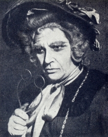 Sofya Petrovna Preobrazhenskaya.  In the role - Countess - "Queen of Spades", music.  P.I.  Tchaikovsky. (  .   -  - " ", . .. .) (Belyaev)
