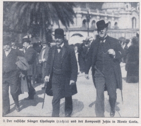 Chaliapin in Monte Carlo 1912 (  - 1912 ) (Zonofon)