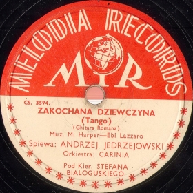 Girl in love (Polish version of Chitarra Romana) (Zakochana dziewczyna), tango (mgj)