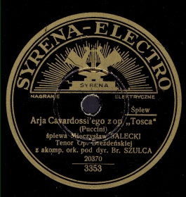 Cavardossis aria (Arja Cavardossiego) (Opera La Tosca) (Jurek)