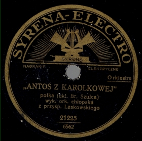Antoni from Karolkova street (Antoś z Karolkowej), polka (Jurek)