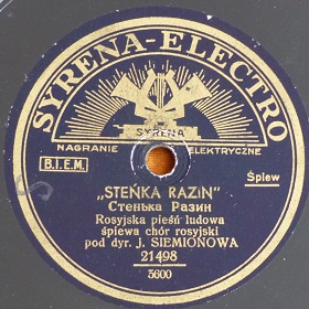 Stenka Rasin (  (-   )), folk song (Wiktor)
