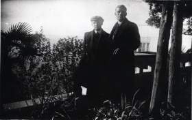 Вадим Алексеевич Козин (слева), 1930-е г.г. (stavitsky)