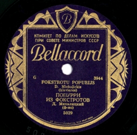 Foxtrot Potpourri No.1 (    1) (Fokstrotu popurijs), medley (Andy60)