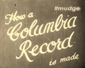 How a Columbia record is made (1928) (Как делаются пластинки Колумбия (1928)) (TheThirdPartyFiles)