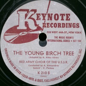 The Young Birch Tree (   ), folk song (bernikov)