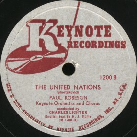 The United Nations (on the tune of "The song about oncomimg" from the Film "Counterplan") (  (   "  "   "")), march song (bernikov)