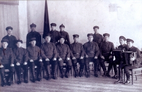 Второй состав Ансамбля Краснознаменной песни ЦДКА, 1929 г. (Belyaev)