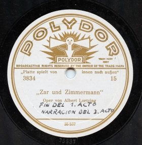 "Zar und Zimmermann" 15 [Gesamtaufnahme] (Das Fest beginnt) (Opera Zar und Zimmermann) (Lotz)