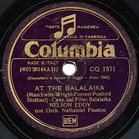 At The Balalaika (Film Balalaika (1939)) (Lotz)