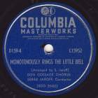 Monotonously rings the little bell (  ), folk song (max)