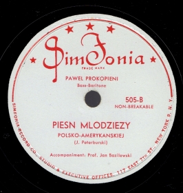 Song of Polish-American youth (Pieśń młodzieży Polsko-Amerykańskiej) (Jurek)