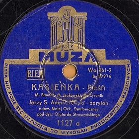 Kasienka (Polish version of "Katyusha") ( ("" -)) (Kasieńka ("Katiusza", wersja polska)), song (mgj)
