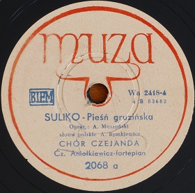 Suliko (სულიკო), song (Wiktor)