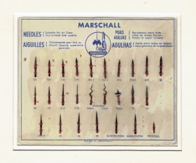 The Marschall gramophone needles - advertising (Jurek)